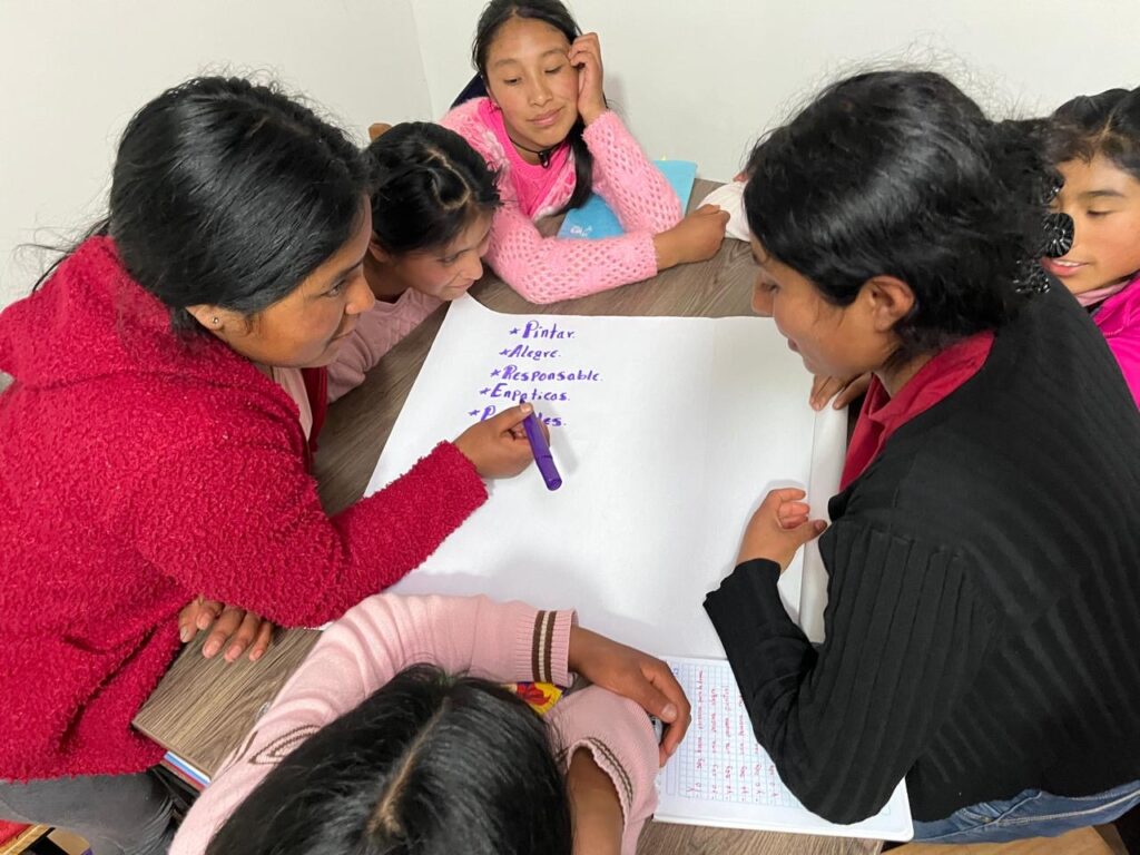 Sacred Valley Project activity in the Cusco region, Peru